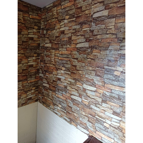 Купи 3D Тапети Имитация на Камъни 77x70 см - Модел 2