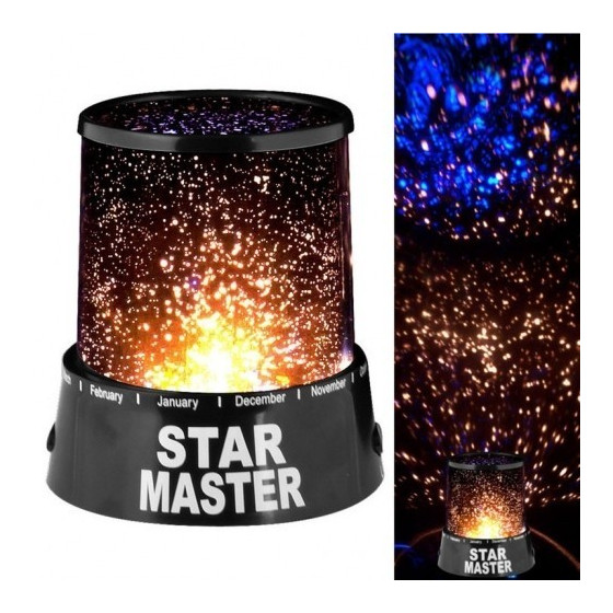 Звезден планетариум Star Master | Въртящ се проектор за звезди